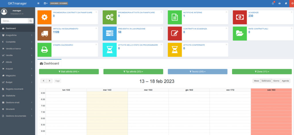 gestionale by GKTgroup